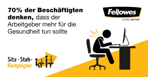 Gesundheitsprobleme durch schlechte Arbeitsplatzumgebung